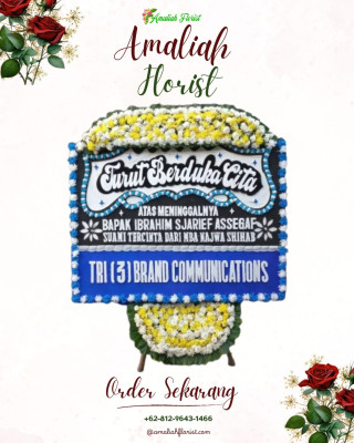 Papan Bunga Duka di Sudimara Timur