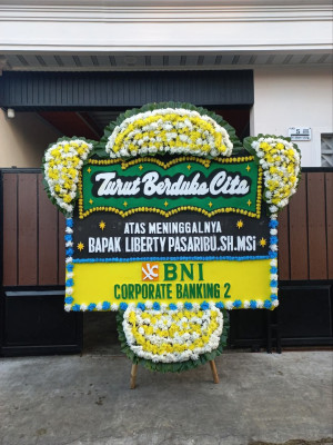 Papan Bunga Duka di Sudimara Timur