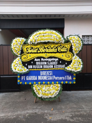 Papan Bunga Duka di Sudimara Timur